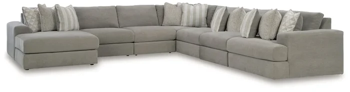 7-Piece Sectional With Chaise