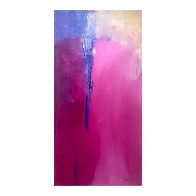 “Flamingo” Original Abstract Painting