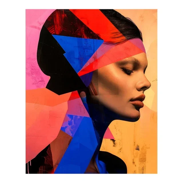 “Geometric Serenity 2” Contemporary Fashion Photograph