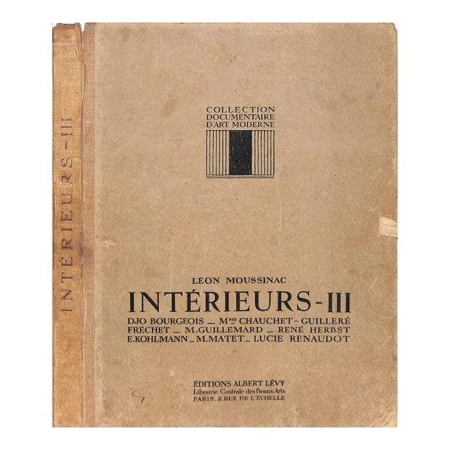 “Interieurs- Iii” 1925 Moussinac, Leon
