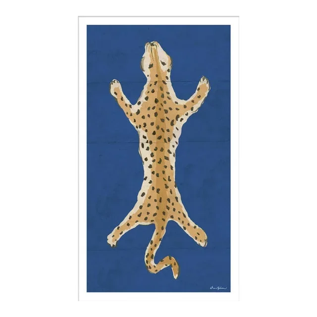 “Leopard Series” By Dana Gibson, Framed Art Print