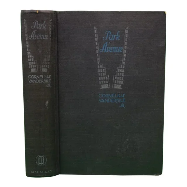 “Park Avenue” 1930 Vanderbilt, Cornelius Jr.