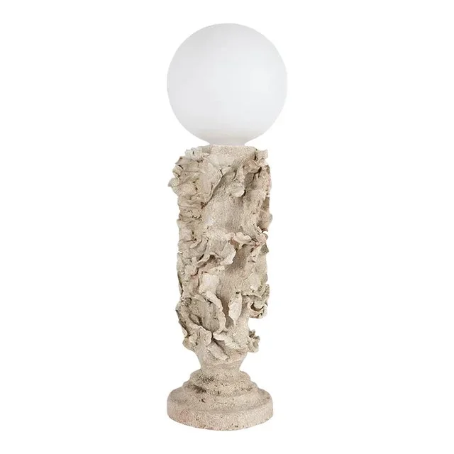 “Reef Lamp #1” Ceramic Table Lamp by a Great Hush