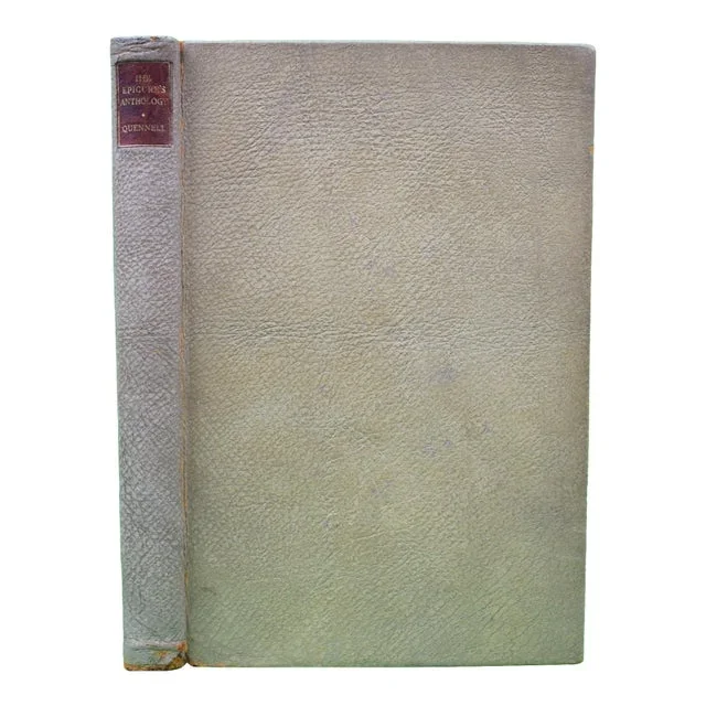 “The Epicure’s Anthology” 1936 Quennell, Nancy