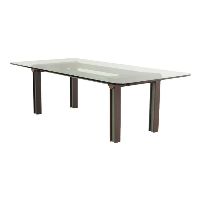 A Custom Art Deco Inspired Table, From a Hamptons Estate.
