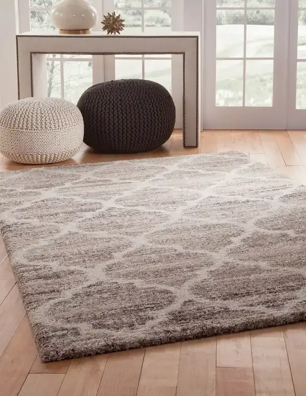 Abacasa Granada 2533 Machine Woven Ivory, Tan, Brown Area Rugs