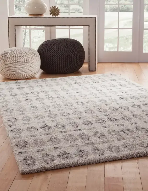 Abacasa Granada 2585 Machine-woven Ivory, Grey, Natural, Charcoal Area Rugs