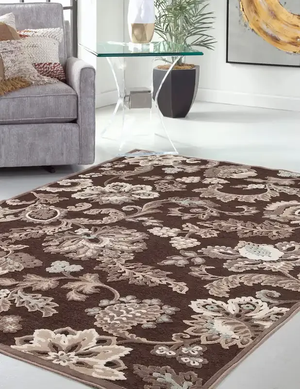 Abacasa Napa 6036 Machine-woven Black, Grey, Ivory Area Rugs