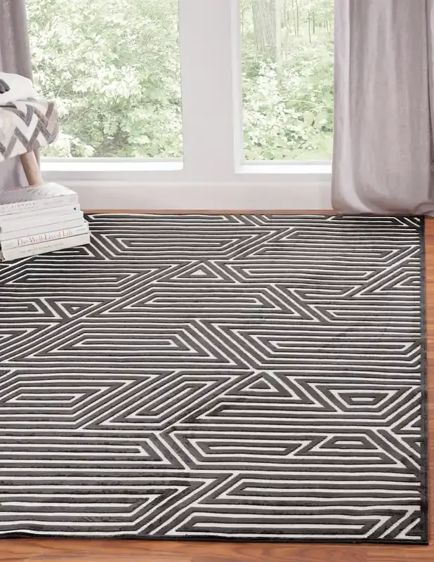 Abacasa Napa 6176 Machine-Woven Chocolate Area Rugs