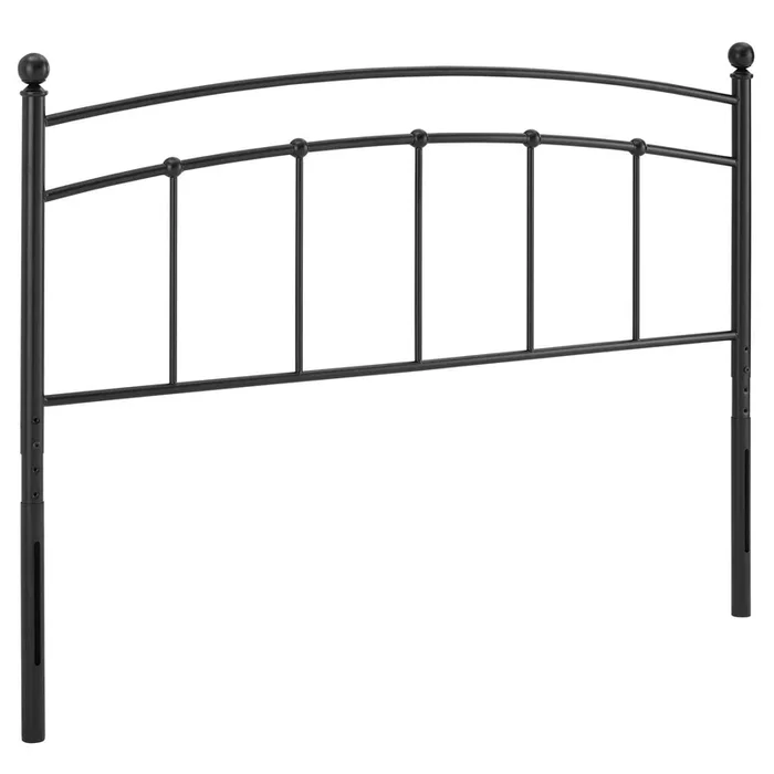 Abigail Full Metal Headboard in Black