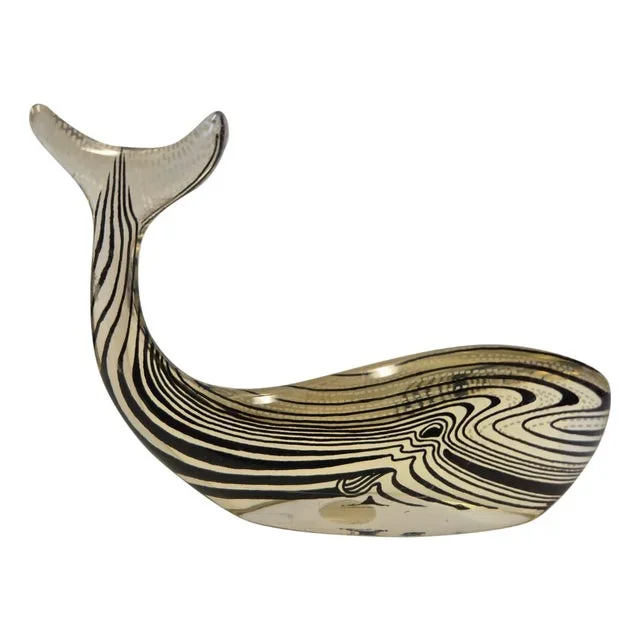 Abraham Palatinik, Whale Sculpture, 1975, Resin