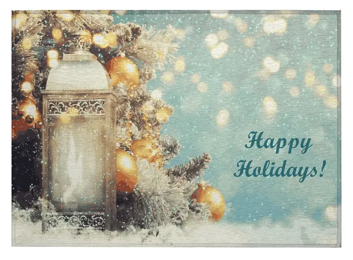 Addison Rugs ACW33 Cozy Winter Machine Made Blue Area Rugs