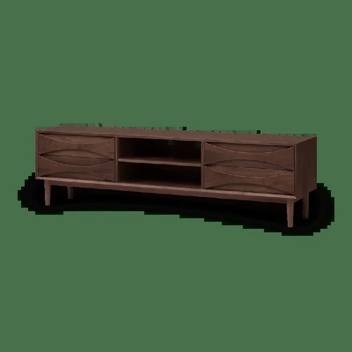 Adele Media Unit Cabinet – Walnut