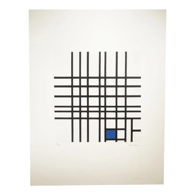 After Piet Mondrian, Composition, Lithograph, 1970s