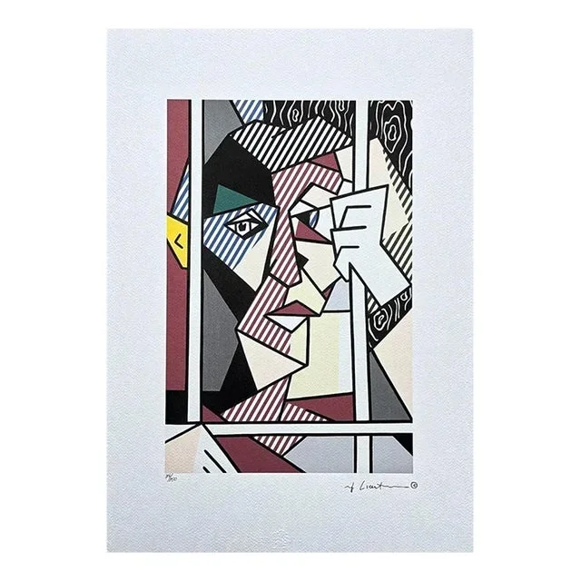 After Roy Lichtenstein, “Prisoner “, 1990s, Silk-Screen