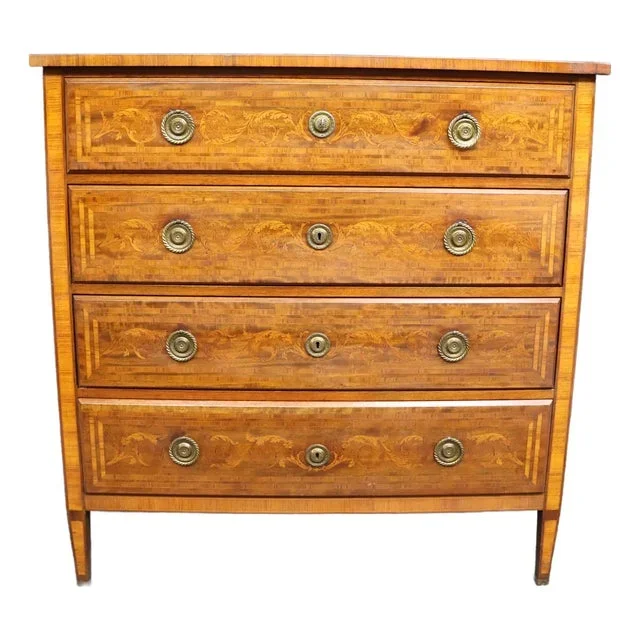 Aimone Mahogany & Satinwood Gentleman’s Chest
