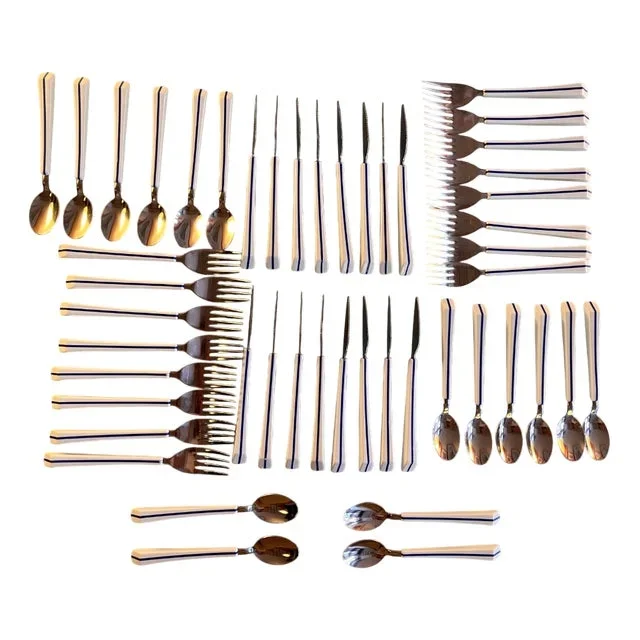 Air France Cutlery by Nathalie Georges, 1980s, Set of 48