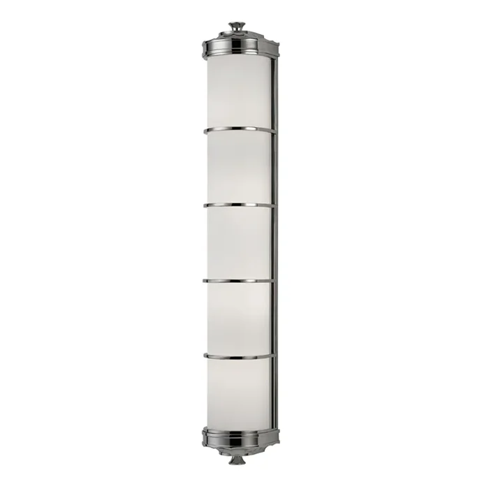 Albany Wall Sconce 29″ – Polished Nickel