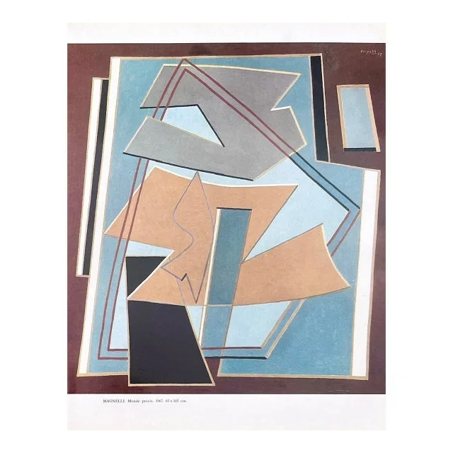 Alberto Magnelli Monde Precis XXe Siecle 1968