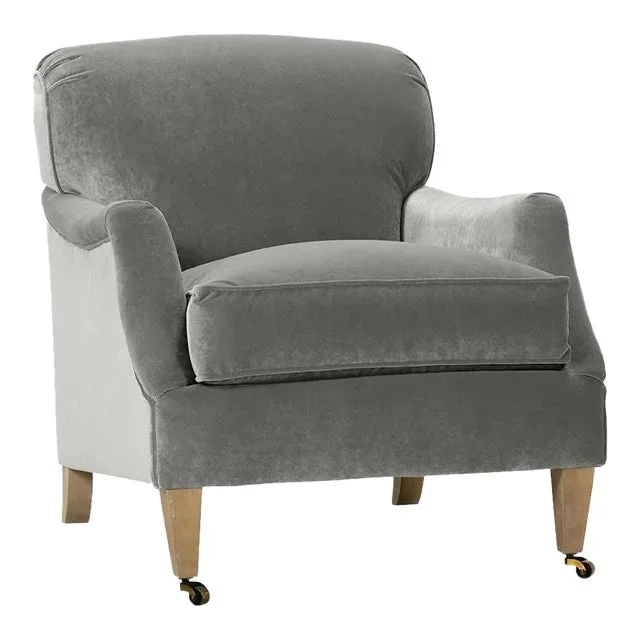 Alcott Chair, Seal Velvet