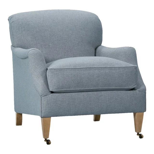 Alcott Chair, Slate Linen