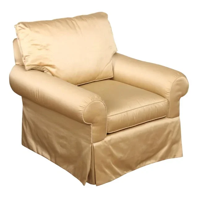 Alexandria Classic Rolled Arm Lounge Chair