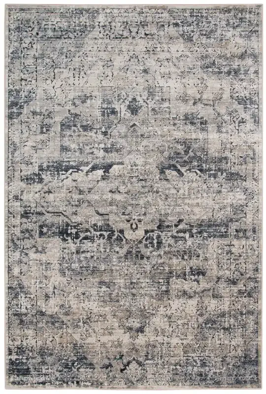 Amer Rugs Belmont BLM-6 Ivory Gray Machine-made Area Rugs