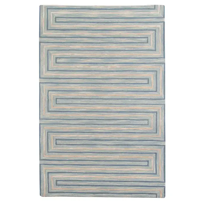 Amer Rugs Dwell DWE-3 Light Blue Blue Hand-tufted Area Rugs