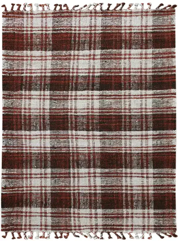 Amer Rugs Hampton HMP-4 Brick Red Red Hand-woven Area Rugs