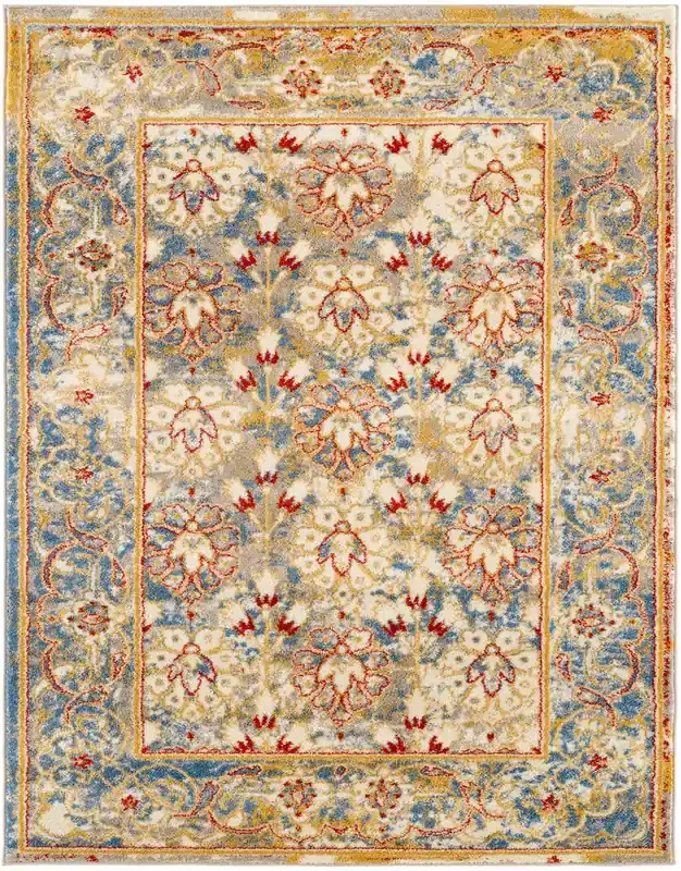 Amer Rugs Sanya SNA-2 Ivory Gold/yellow Machine-made Area Rugs