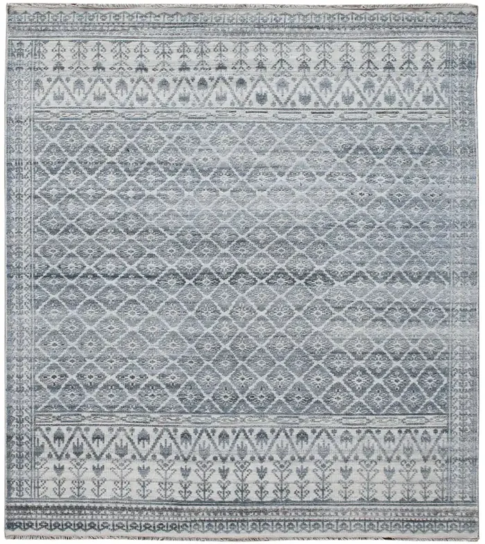 Amer Rugs Winslow WNS-1 Azure Blue Hand-knotted Area Rugs