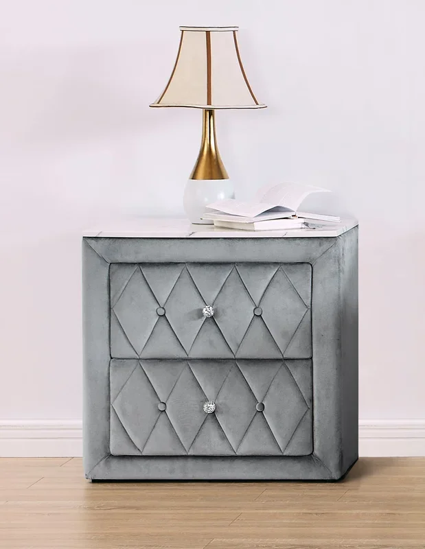 Annabelle Gray Nightstand
