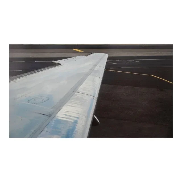 Anne Sager Airplane Wing Photograph C-Print