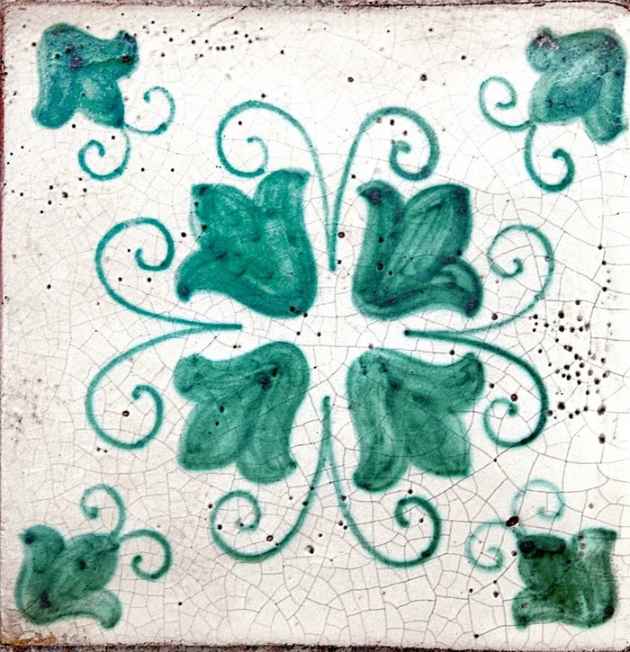 ANTICA DERUTA: Hand Painted Ceramic Authentic Deruta Tile