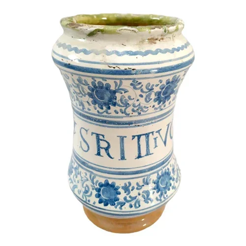 Antique Albarello Jar
