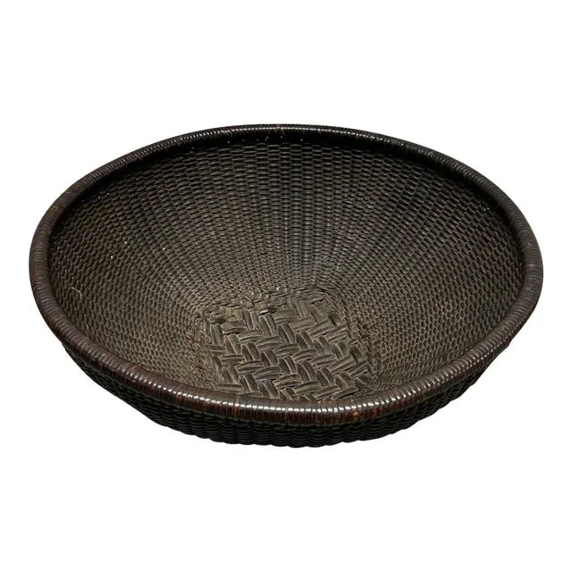 Antique Asian Market Basket