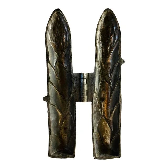 Antique Asparagus Chocolate Butter Ice Cream Mold
