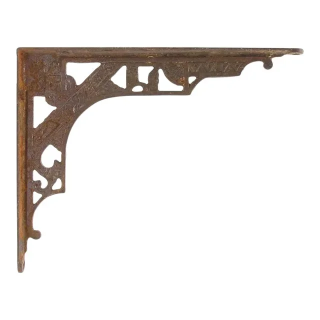 Antique Cast Iron Aesthetic Shelf Bracket