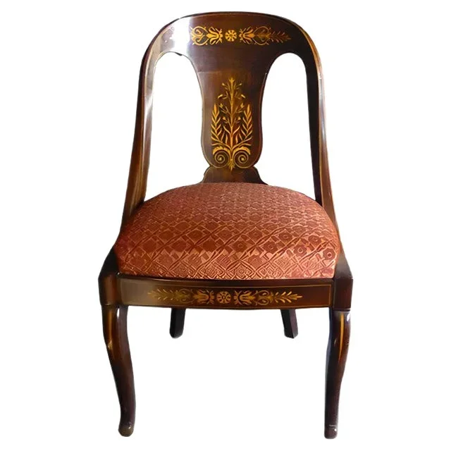 Antique Charles X Chairs, Set of 6
