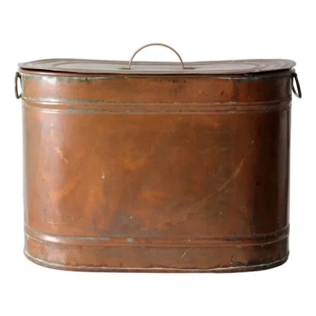 Antique Copper Boiler