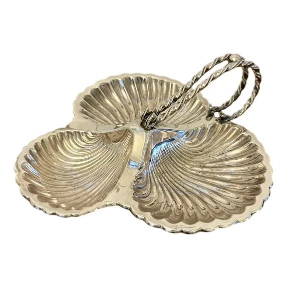 Antique Edwardian Silver-Plated Serving Dish from Mappin & Webb, 1900s