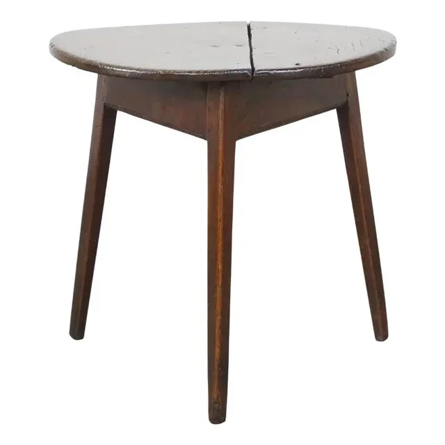 Antique English Cricket Table, 18th Century