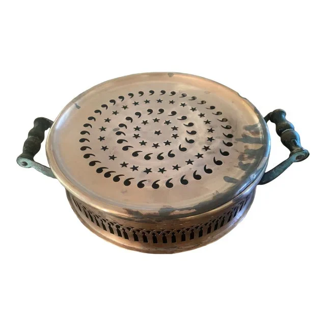 Antique French Copper Foot Warmer