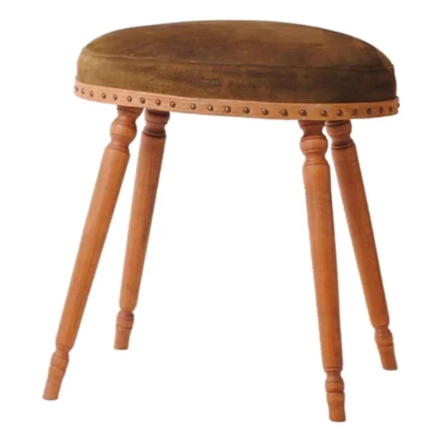 Antique French Farmhouse Stool, 1800s