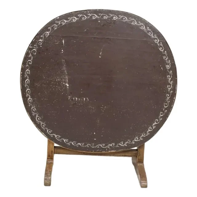 Antique French Vigneron Tilt Top Wine Table Early 19th Century