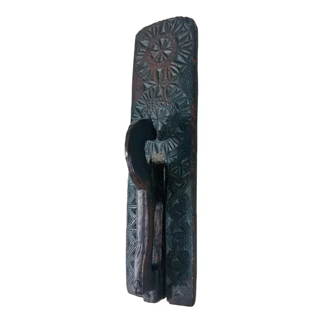 Antique Hand Carved Wall Hanging