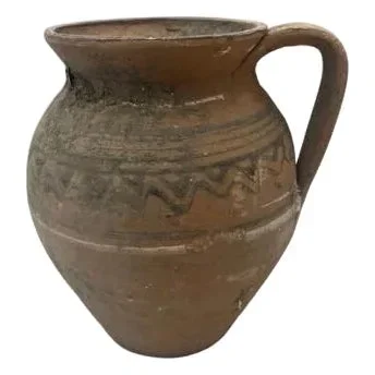 Antique Hungarian Folk Art Pottery