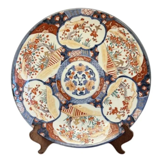 Antique Japanese Imari Charger, 1900s