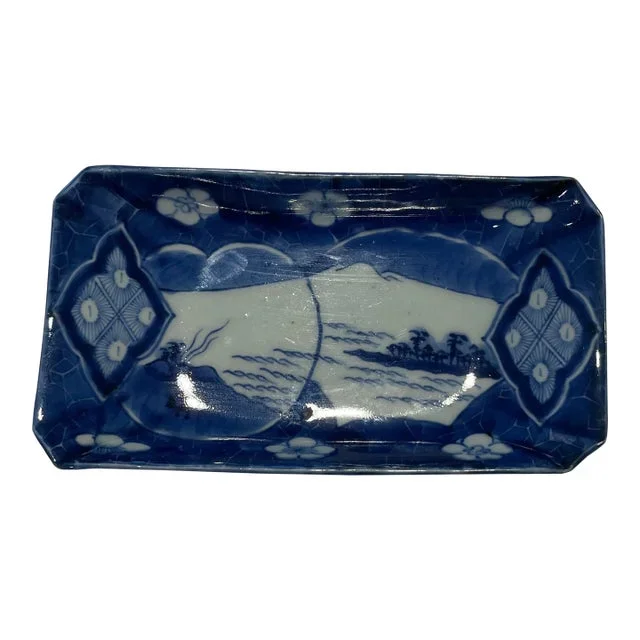 Antique Japanese Porcelain Imari Ware Dish