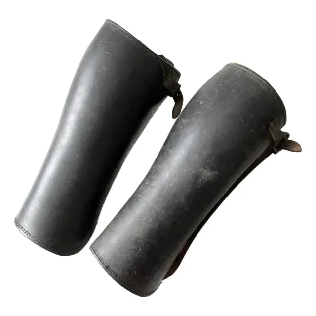 Antique Leather Gaiters